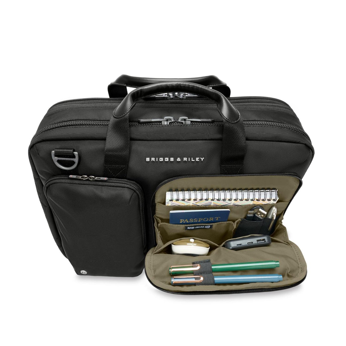 Medium Expandable Briefcase