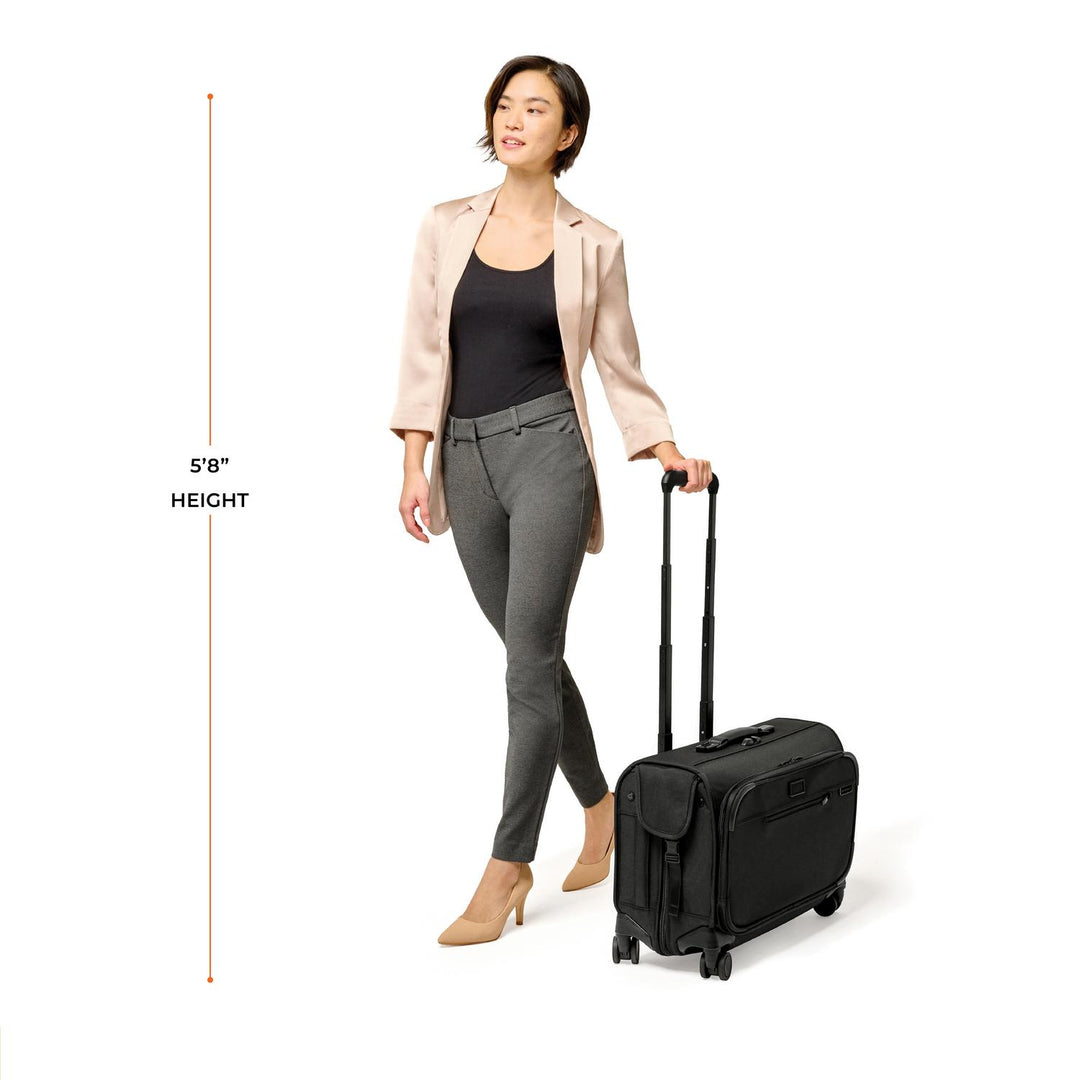 21" Carry-On Wheeled Garment Spinner